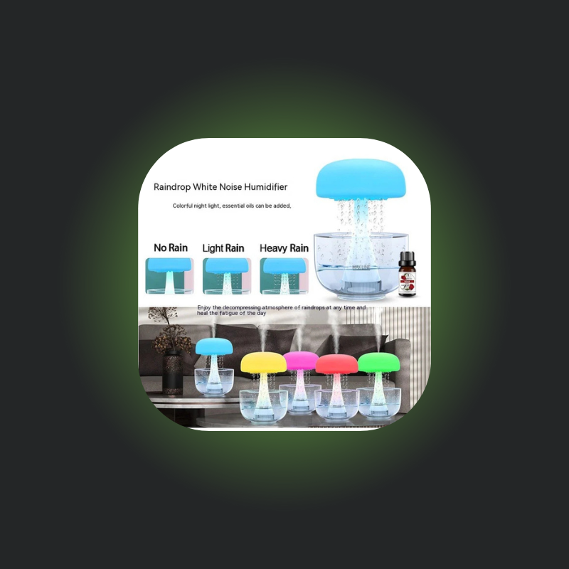 Jellyfish Raindrop Humidifier Ultrasonic