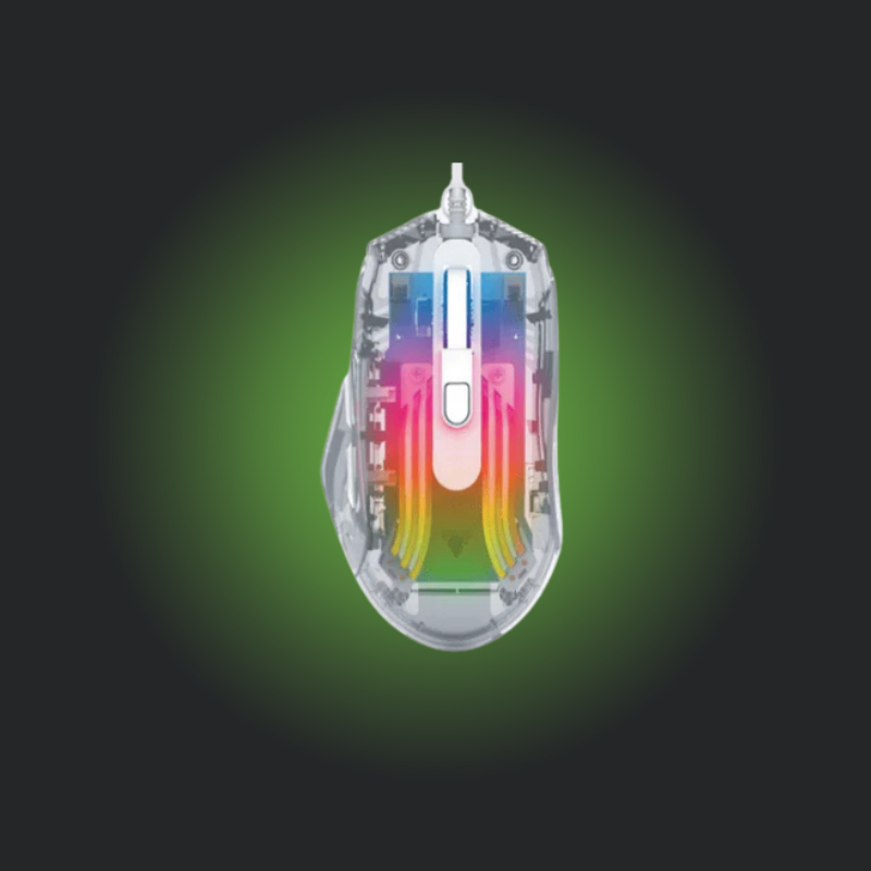 Transparent Mechanical gaming Mouse