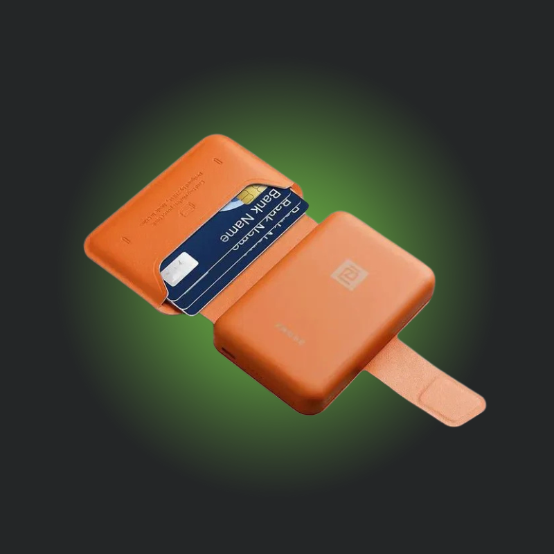 Portable Magsafe Charger with Card Holder
