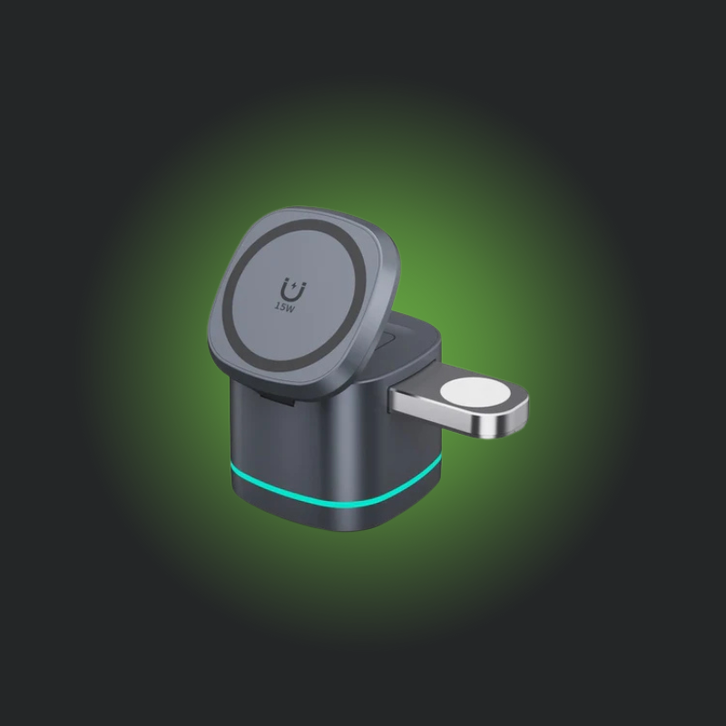3-in-1 Magnetic Wireless Fast Charging