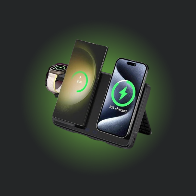 15W Three-in-One Wireless Charger