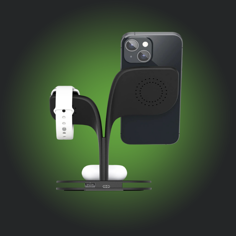 4-in-1 Wireless charger+Lamp