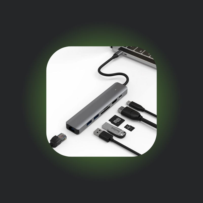7-in-1 Multifunctional Ports Hub
