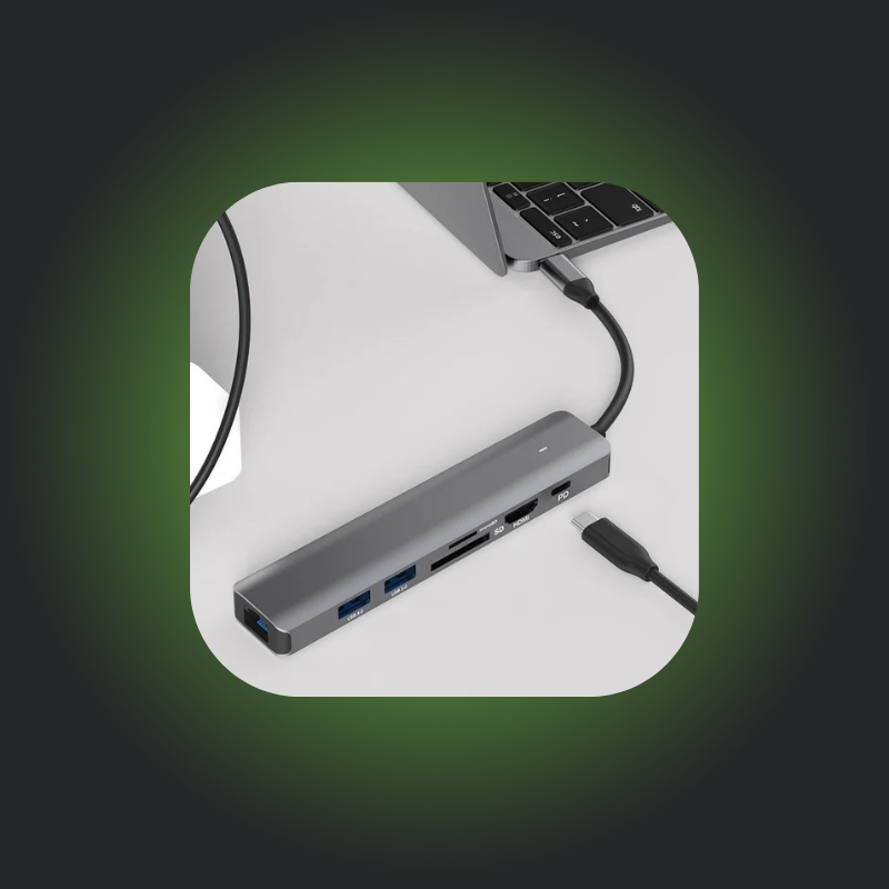 7-in-1 Multifunctional Ports Hub