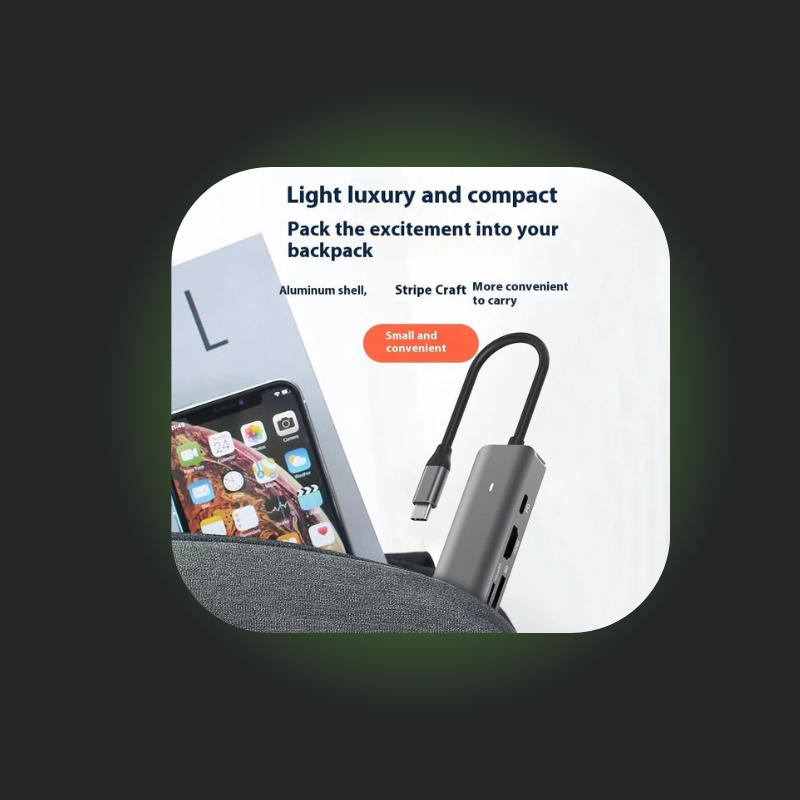 7-in-1 Multifunctional Ports Hub