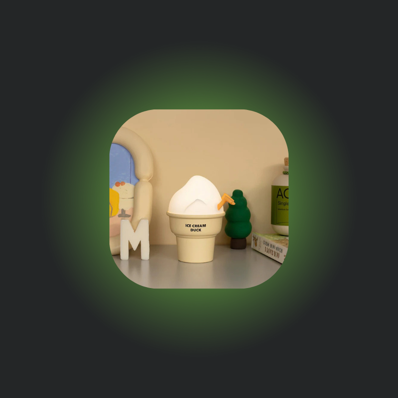 Ice Cream Duck Home decor