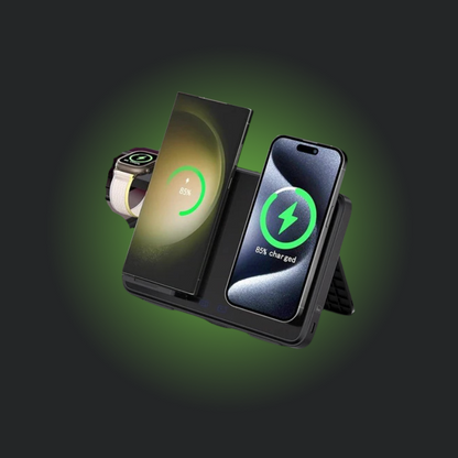 15W Three-in-One Wireless Charger