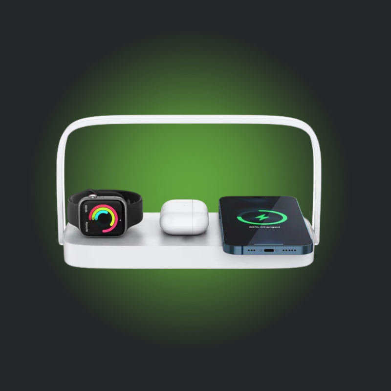 5-in-1 Wireless Charger+night Lamp+Holder