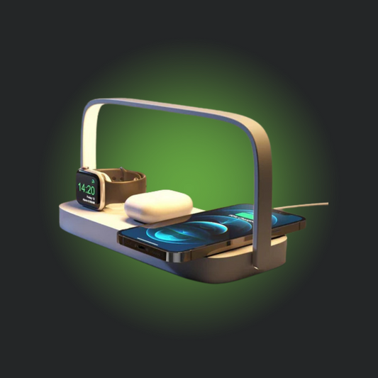 5-in-1 Wireless Charger+night Lamp+Holder